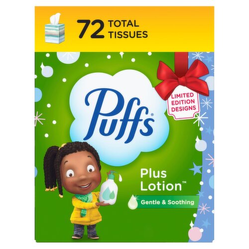 Puffs Plus Lotion Facial Tissue