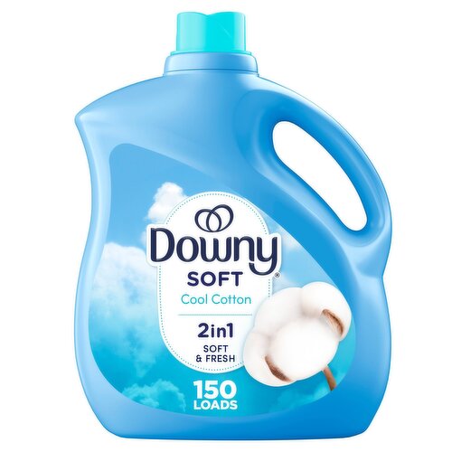 Downy Fabric Softener Liquid, Cool Cotton Scent, 111 fl oz