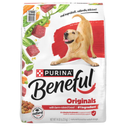 Beneful Natural Originals Adult with Farm-Raised Beef Food for Dogs