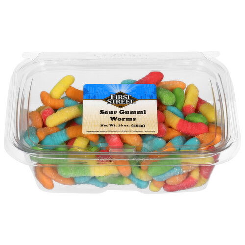 First Street Gummi Worms, Sour