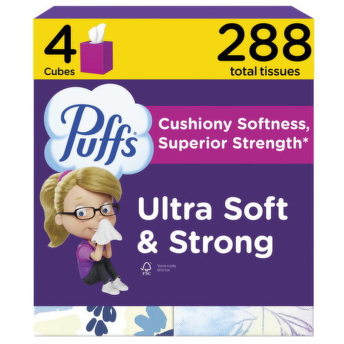 Puffs Ultra Soft Facial Tissues