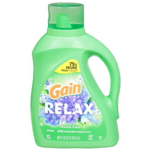 Gain Detergent, Dewdrop Dream, Relax