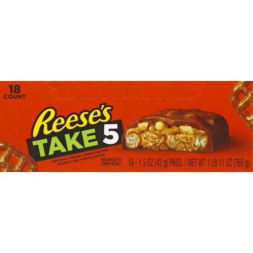 Reese's Bar, Take 5, 18 Pack