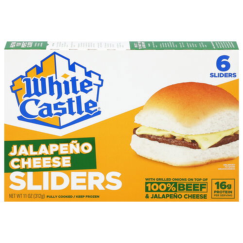 White Castle Jalapeno Cheese Sliders Image 1 of 6