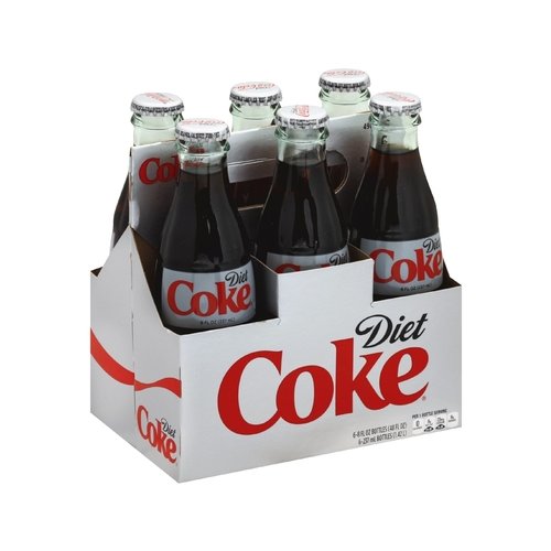 Diet Coke Glass Bottles 6/8oz