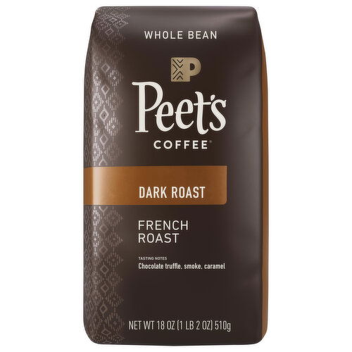 Peet's Coffee Coffee, Whole Bean, Dark Roast, French Roast