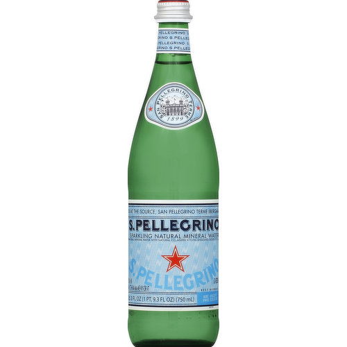 Sanpellegrino Sparkling Water, Natural Mineral