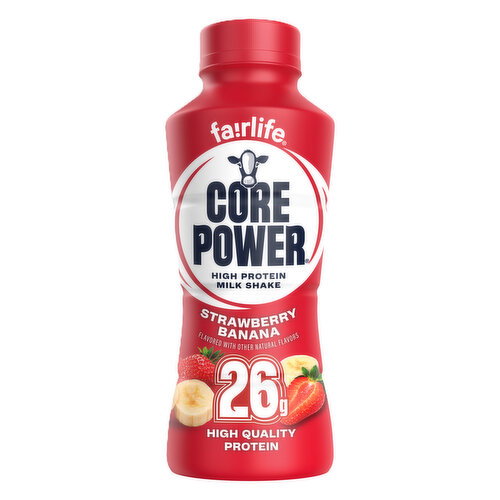 Core Power Strawberry Banana 26g Protein Shake Bottle