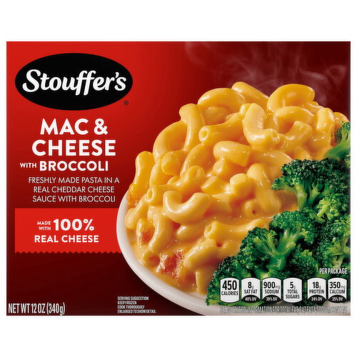 Stouffer's Mac & Cheese with Broccoli