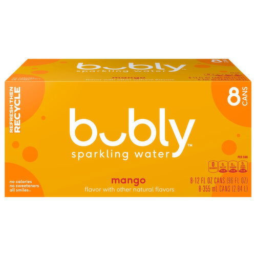 Bubly Mango Sparkling Water