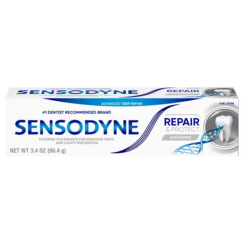 Sensodyne Repair & Protect Whitening Toothpaste Image 1 of 5