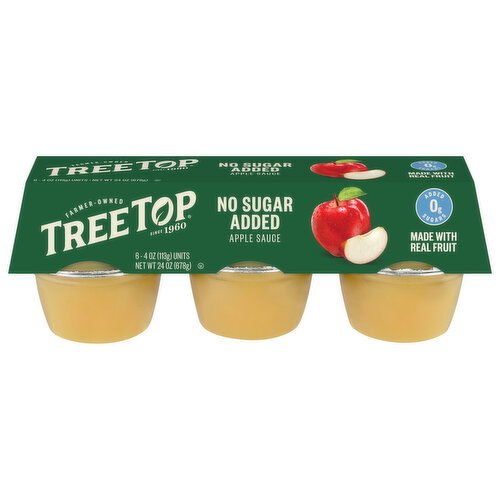 Tree Top Apple Sauce, No Sugar Added
