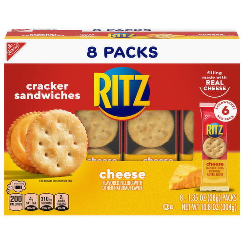 Ritz Cracker Sandwiches, Cheese Image 1 of 6