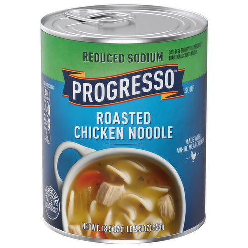 Progresso Reduced Sodium Roasted Chicken Noodle Soup