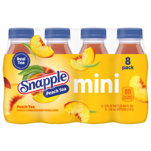 Snapple Peach Mini Tea