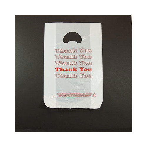 Die Cut 9x3x14 Handle Thank You Bags