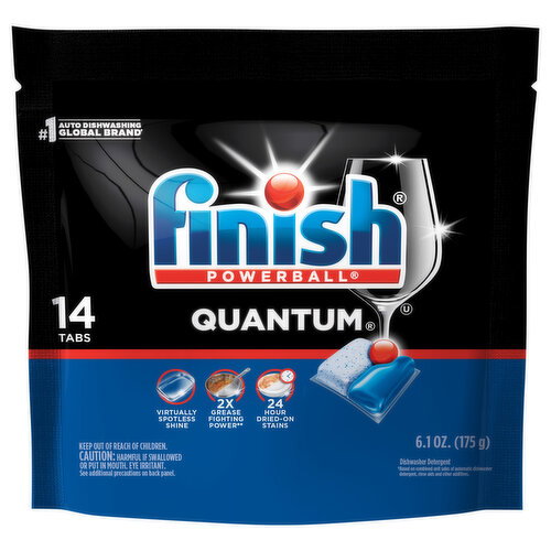Finish Tabs Quantum Dishwasher Detergent Image 1 of 5