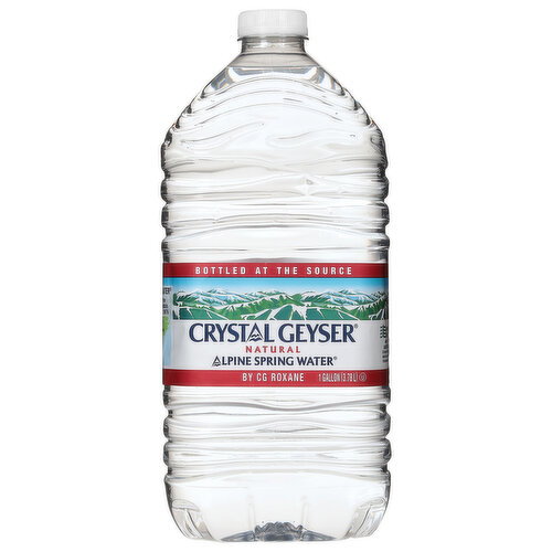 Crystal Geyser Natural Alpine Spring Water