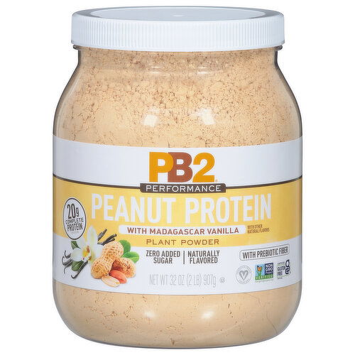 PB2 Peanut Protein, Zero Added Sugar, with Madagascar Vanilla
