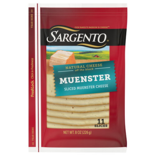 Sargento Muenster Sliced Cheese