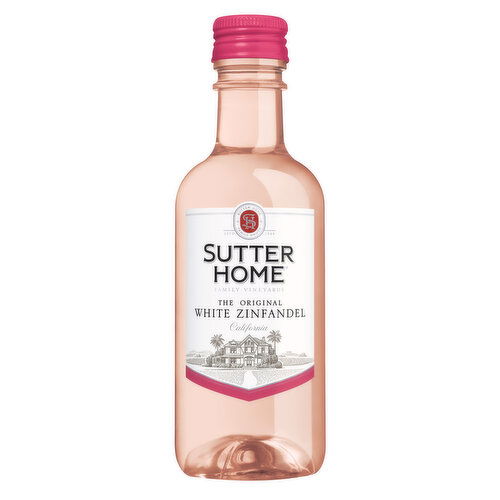 Sutter Home White Zinfandel California Rose Wine