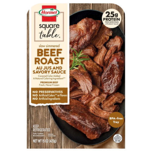 Hormel Slow Simmered Au Jus and Savory Sauce Beef Roast