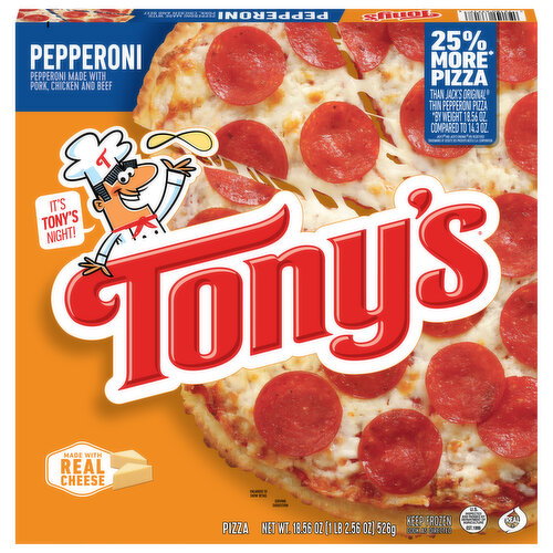 Tony's Pepperoni Pizza