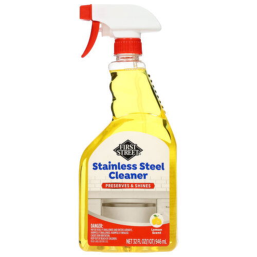 First Street Cleaner, Stainless Steel Cleaner