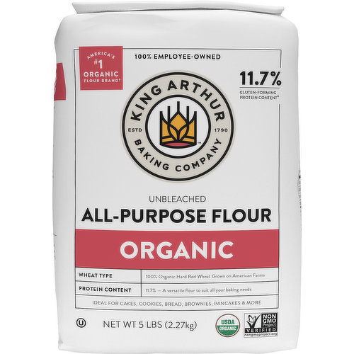 King Arthur All-Purpose Flour, Organic, Unbleached