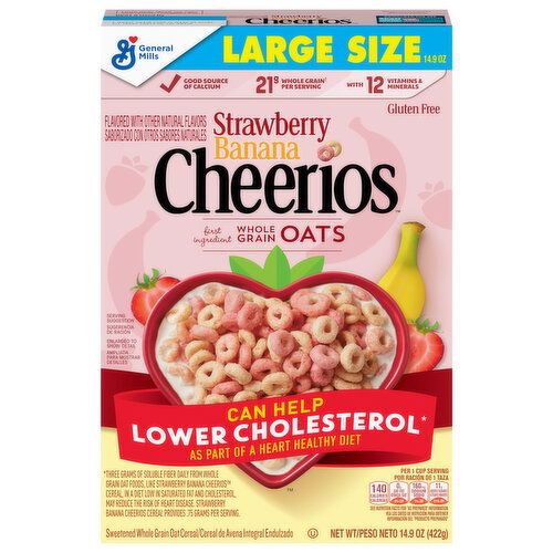 Cheerios Strawberry Banana Cereal Large Size
