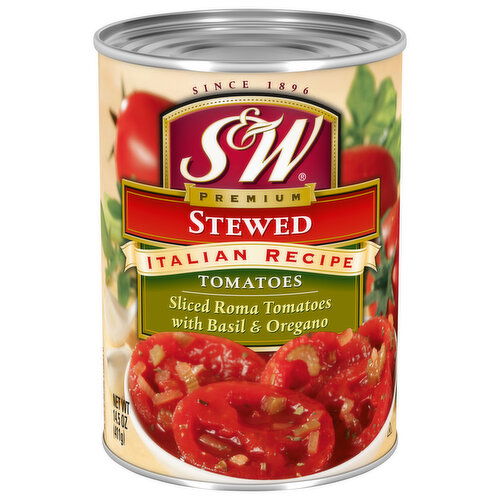 S&W Italian Recipe Stewed Tomatoes