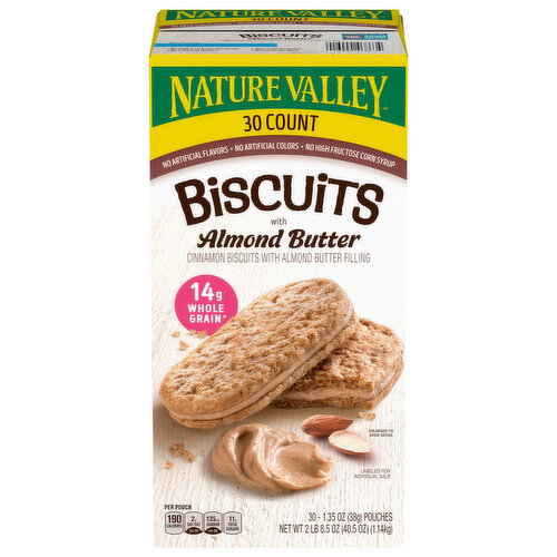 Nature Valley Biscuits with Almond Butter Image 1 of 6