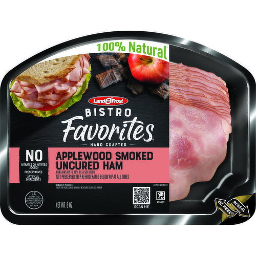 Land O'Frost Bistro Favorites Applewood Smoked Ham