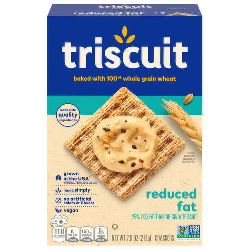 Triscuit Crackers, Reduced Fat