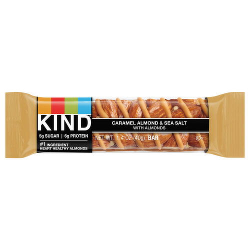 Kind Caramel Almond & Sea Salt Bar