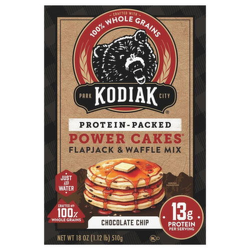 Kodiak Chocolate Chip Flapjack & Waffle Mix
