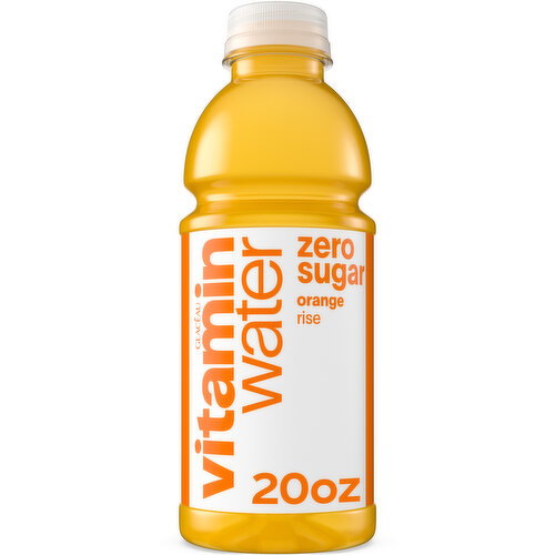 vitaminwater  Sugar Rise Orange Nutrient Enhanced Flavored Water Beverage Bottle Image 1 of 11