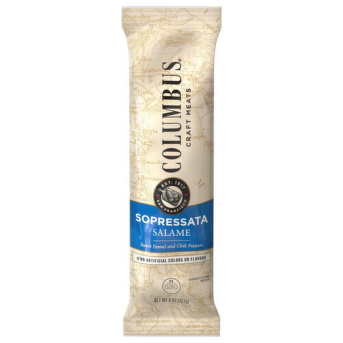 Columbus Sopressata Salame Stick Image 1 of 11