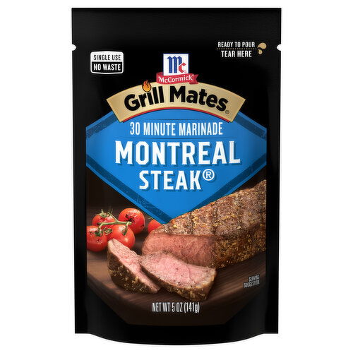 McCormick Montreal Steak Single Use Marinade