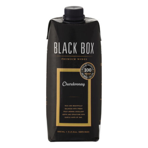 Black Box Chardonnay White Wine Tetra Image 1 of 6