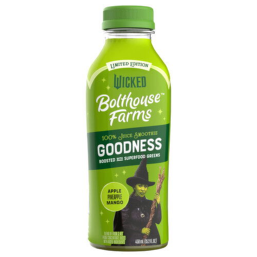 Bolthouse Farms 100% Juice Smoothie, Wicked, Apple Pineapple Mango