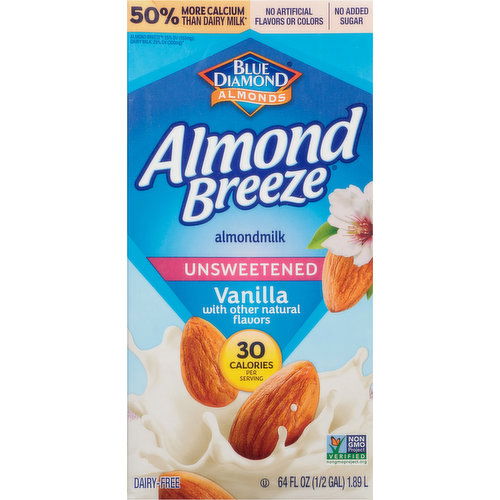 Almond Breeze Almondmilk, Vanilla, Unsweetened