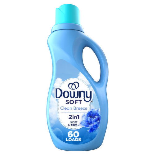 Downy Fabric Softener Liquid, Clean Breeze Scent, 44 fl oz