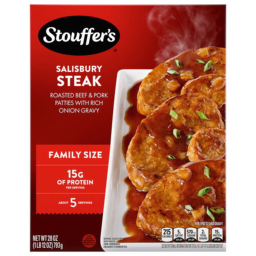 Stouffer's Salisbury Steak Family Size