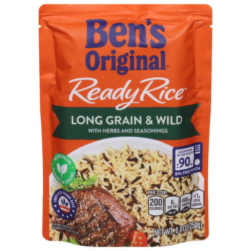 Ben's Original Rice, Long Grain & Wild