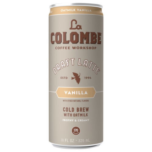 La Colombe Draft Latte Vanilla Cold Brew with Oatmilk