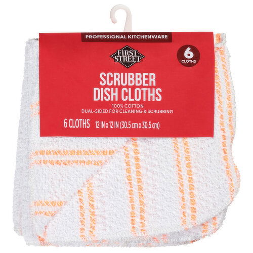 First Street Scrubber Dish Cloths