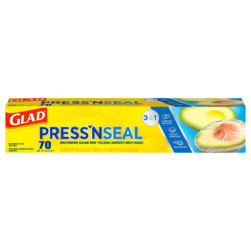 Glad 3 in 1 Multipurpose Sealing Wrap