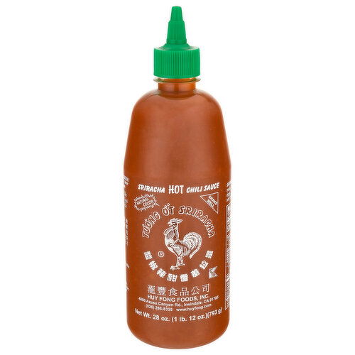 Huy Fong Chili Sauce, Hot, Sriracha