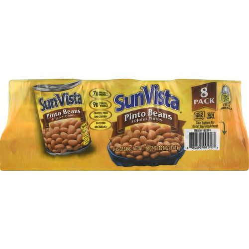 SunVista Pinto Beans, 8 Pack